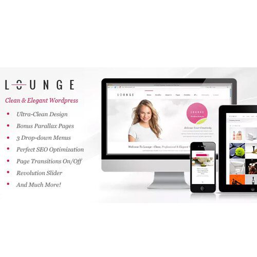 Lounge - Clean Elegant WordPress Theme