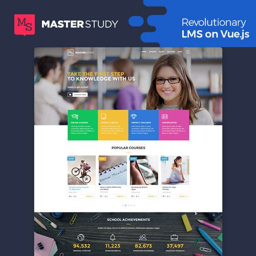Masterstudy Education - LMS WordPress Theme