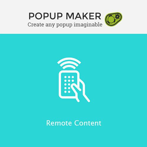Popup Maker - Remote Content