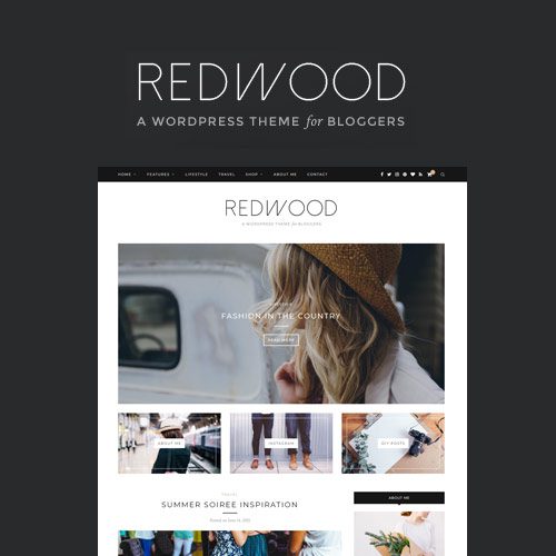 Redwood - A Responsive WordPress Blog Theme