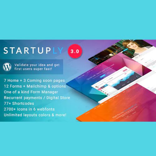 Startuply — Multi-Purpose Startup Theme