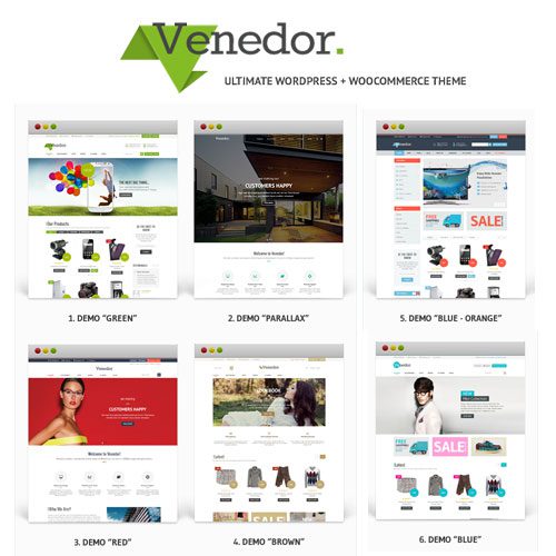 Venedor - WordPress + WooCommerce Theme
