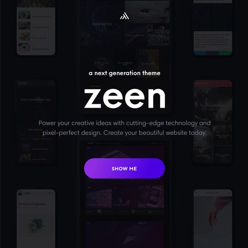 Zeen | Next Generation Magazine WordPress Theme